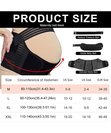 Pregnancy Support Belt | Maternity Belly Band for Back, Pelvic & Hip Pain Relief | Birth Preparation Labor | Sizes M-XXL - Buy Online on GoSupps.com
