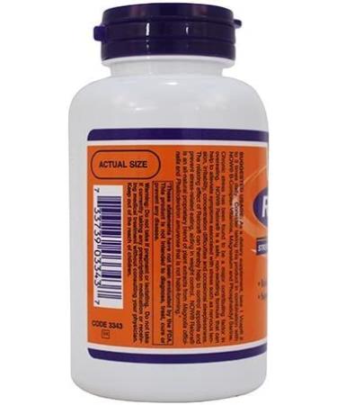 Now Foods Relora 300 mg - 120 Veg Capsules for Stress Relief & Mood Support - Buy Online on GoSupps.com