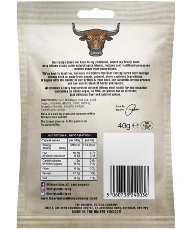 Meat Snack Box Bundle - Original, Smoky BBQ, Piri Piri & Garlic Flavors | High Protein, Low Fat, Gluten & Nitrate Free | 4 Flavors x 24 x 30g - Buy Online on GoSupps.com