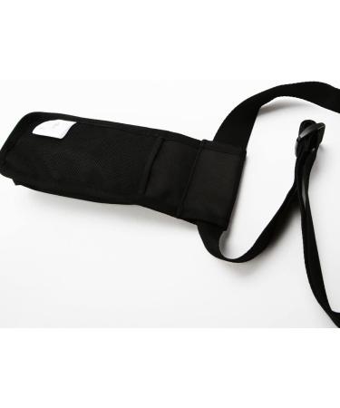 Professional Adjustable Massage Oil Bottle Holder - Practical Lotion Holster for Therapists (Black - Buy Online on GoSupps.com