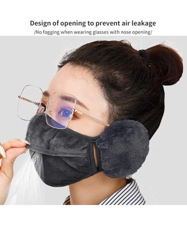 Exarp 2-in-1 Soft Winter Face Bandana | Reusable Cotton Half-Face Cover with Ear Protection for Men & Women | Ideal for Outdoor Sports & Winter Activities - Buy Online on GoSupps.com