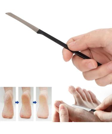 Professional Stainless Steel Pedicure Knife & Scraper - Effective Dead Skin & Corn Removal Tool - Buy Online on GoSupps.com