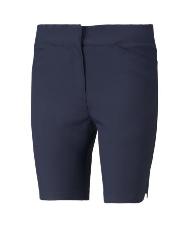 PUMA Women's Bermudas Golf Shorts L Navy Blazer