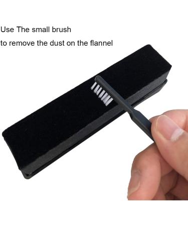 kzxbty Vinyl Record Brush Plastic Record Brush for Vinyl Phonograph Turntable Player Vinyl Record Player Accessories - Buy Online on GoSupps.com