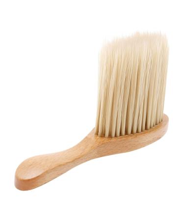 Fomiyes hair cleaning brush hair cleaner brush dust frond for salon hairdresser cleaning dusty cloth hair removal brush staubwedel for hairdressing salon nylon hairbrush