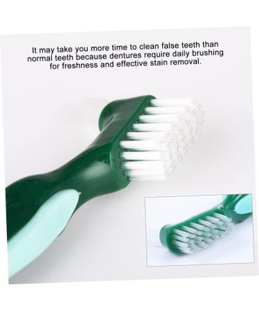 Minkissy Double-Headed False Toothbrush Cleaner - Self-Adhesive 3 Pack for Easy Dental Care - Buy Online on GoSupps.com