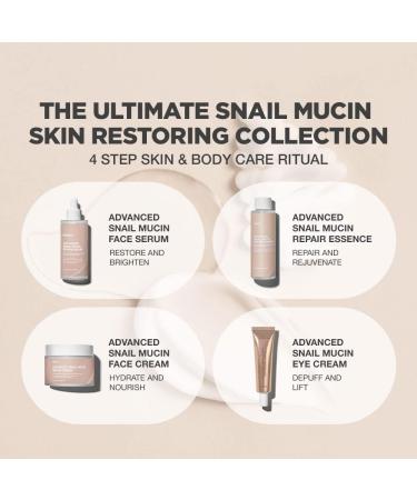 Snail Mucin Essence - Advanced Korean Toner with 96% Snail Secretion Filtrate & Natural Ingredients - Buy Online on GoSupps.com