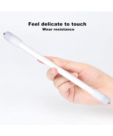 Rotary Pen Safe Wear Resistant Game Rotating Pen Portable for Home Travel (Matt White) - Buy Online on GoSupps.com