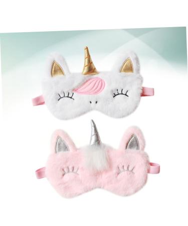FRCOLOR 2pcs Cartoon Eye Masks & Lace Gloves - Plush Sleeping Eye Covers & Night Blindfolds for Parties | Sweet Work Clothing - Buy Online on GoSupps.com