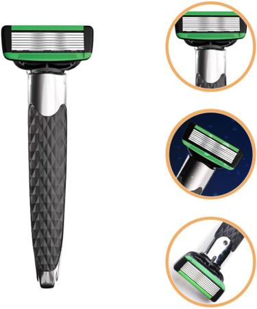 Patkaw Professional Razor Set for Men | Single Blade Shaving Scissors & Metal Razor Plane for Smooth Shave - Buy Online on GoSupps.com