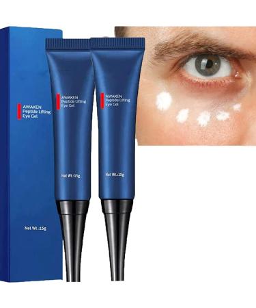 2PCS OPENEYES Awaken Peptide Lifting Eye Gel Himse Awaken Peptide Depuffing Eye Gel