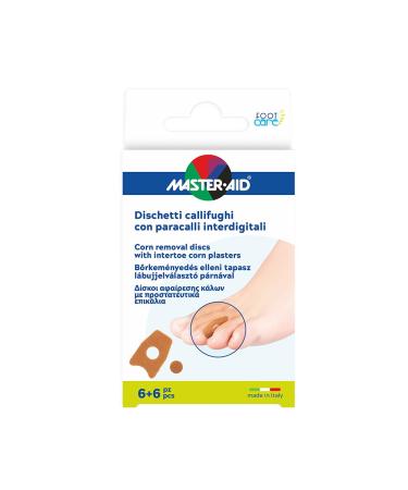 Master-Aid Foot Care - 6 Callifuge Discs with 6 Interdigital Paracalli