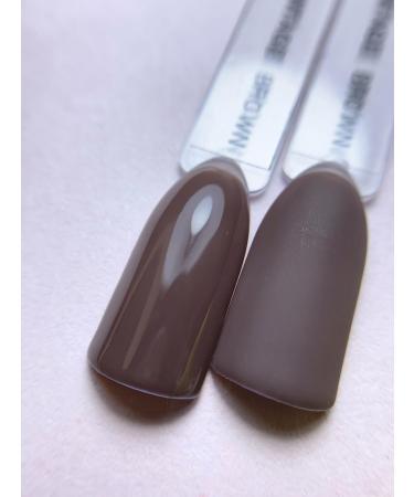SHAYENNE Made in Germany Shellac Gel Nail Polish 15 ml for UV LED Lamp | 174 Vintage Brown | Gel Nail Polish for UV Nail Lamp | LED Nail Polish Gel Polish Nail Gel - Buy Online on GoSupps.com