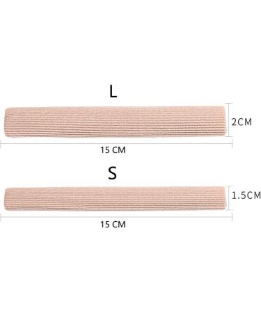 5 Pcs Toe Cushion Tube Gel Cotton Foot Fingers Toe Cap for Blister Relief - Small Foot Care Health - Buy Online on GoSupps.com