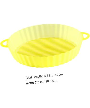 Alipis 3pcs Air Fryer Pad Air Fryers Airfryer Roasting Pan Air Fryer Grill Plate Baking Pan Washable Basket Whitex3pcs 21X18.5X4CMx3pcs - Buy Online on GoSupps.com