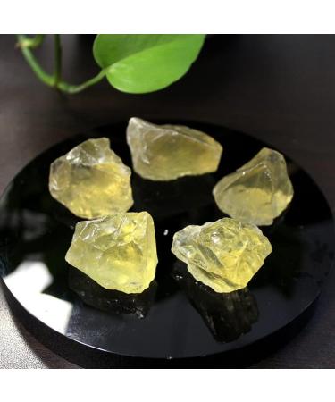 Crystal Hole 50G Natural Raw Yellow Citrine Quartz Crystal Rough Stone Specimen Crystal Love Natural Stones and Minerals Fish Tank Crystal Hole - Buy Online on GoSupps.com