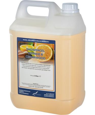 Claudius Showergel Sweet Orange & Cedarwood 5 liter