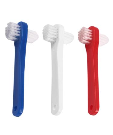 Vintorky 3st toothbrush tooth cleaning Tool hard prosthesis prosthesis brush prosthesis cleaning brush false dental accessories for dental care accessories