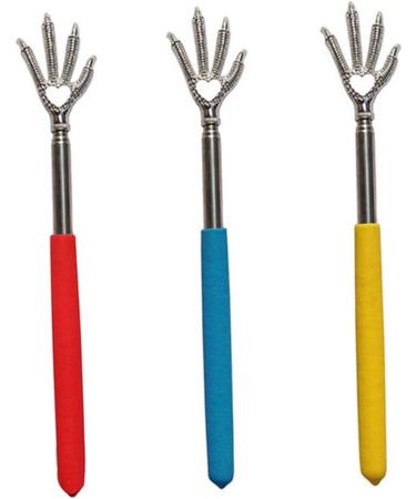 Beavorty Metal Spatula 3-in-1 Back Massager | Telescopic Design for Ultimate Relief | Perfect Baking & Massage Tool - Buy Online on GoSupps.com