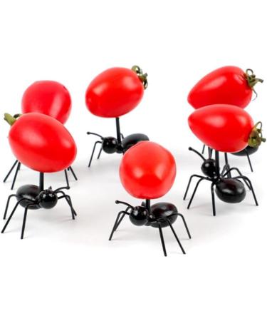 Knadgbft 120 Pack Ant Food Fruit Decoration Forks Ant Shaped Forks Fit for Snack Cake Dessert Home Kitchen Party - Buy Online on GoSupps.com