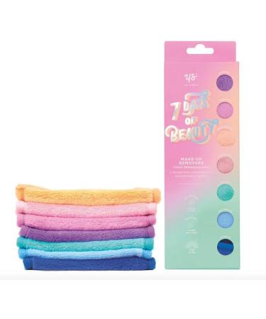 7 Days Of Beauty Reusable Washable Kind To Skin Make-Up Removing Cloths - Buy Online on GoSupps.com