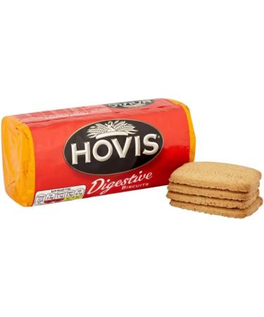 Jacob's Hovis Digestives Biscuits 5X250G Pack | Wheatmeal Biscuits | Suitable for vegetarians | Typical number of biscuits per pack: 21 | 105 biscuits - Buy Online on GoSupps.com