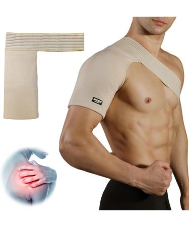 Men Women Sports Compression Shoulder Straps Fit The Shoulder Curve Breathable Shoulder Straps Suitable for Torn Rotator Cuff Default - Buy Online on GoSupps.com
