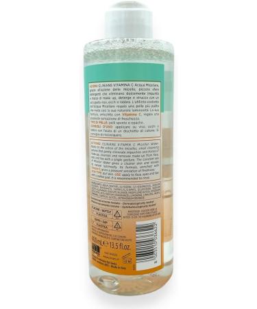 CLINIANS Vitamin C Illuminating Micellar Water Dermatologically Tested Gently Cleanses Made in Italy 400 ml - Buy Online on GoSupps.com