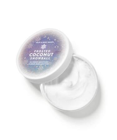 Bath and Body Works Frosted Coconut SnowBall Body Butter With Shea & Coco Butter - 6.5 oz (Frosted Coconut SnowBall)