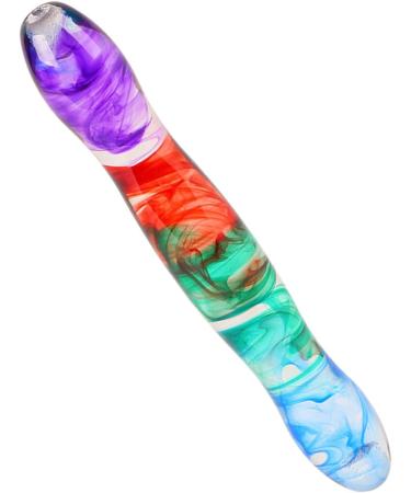 Painting Drill Pen Comfortable Handle Rhinestone Art Drill Pen Strong with 6 Metal Heads for Nail Art (Colorful) - Buy Online on GoSupps.com