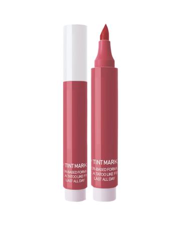 Lip Stain Marker Pen - Long-Lasting Lip Marker - Long-Lasting Waterproof Liquid Lipstick - Lip Stain Marker