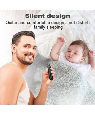Professional Painless Ear & Nose Hair Trimmer - Waterproof Dual Edge Blades Unisex Easy to Use - Buy Online on GoSupps.com