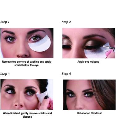 50Sheet Under Eye Pads Lint Free Lash Extension Eye Patches Eyeshadow Lips Makeup Professional Eyeshadow Stencils for Daily Makeup Use patches eye - Buy Online on GoSupps.com