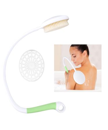 LYIGEOL 27.5  Back Bath Brush with Long Curved Long Handle Shower Brush with U-Shaped for Cleaning Body Scrubber for Elderly Disabled  Post-Surgery Limited Mobility Spine Pain Frozen Shoulder