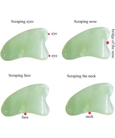 Handmade Jade Gua Sha Tool for Massage & Therapy | Small Triangle Scraping Board for Acupuncture & Trigger Point Treatment - Buy Online on GoSupps.com