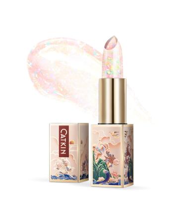 Catkin lip balm natural tinted lip care classic with vitamin E donates moisture for dry lips lip care stick 3.3g (C04 Rainbow) - Buy Online on GoSupps.com