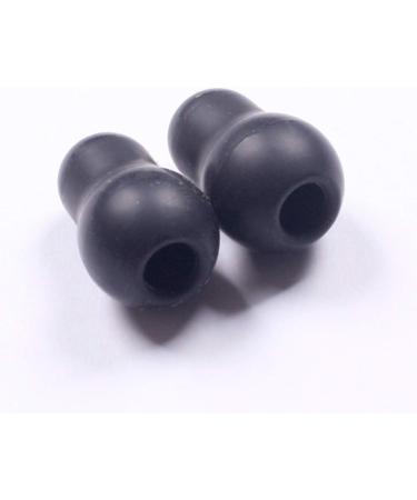 10 Soft Sealing Earbuds - Replacement Black Silicone Ear Tips for Universal Ear Plugs | International Shipping - Buy Online on GoSupps.com