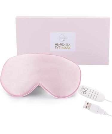 Heated Eye Mask for Dry Eyes - Stye Treatment Dry Eye Mask Warm Compress for Eyes, Relieves Blepharitis, Pink Eye, Eye Compress for Dry Eyes - Dry Eye Therapy Mask - Drop of DiviniTi