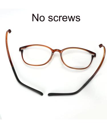 JHDXL Stylish Reading Glasses with Spring Hinges - +2 Black Blue Computer Readers for Clear Vision - Buy Online on GoSupps.com