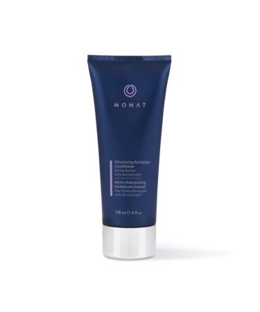 MONATBrand Volumizing Revitalize Conditioner Infused With Rejuveniqe - 178 ml 6 fl. oz. - Lightweight Hair Volumizing Conditioner For Fine Flat Hair For Softness And Shine White