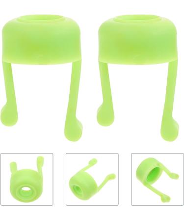 EXCEART Tool Fixing Bracket - 2 Pieces Eye Drops Aid Support Bearing Holder for Men - Green Bottle Holder for Easy Application - Buy Online on GoSupps.com