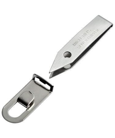 Uncle Bill's Sliver Gripper Tweezer on Key Chain Clip