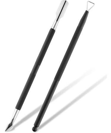 Vustjunpy Cuticle Trimmer with Cuticle Pusher Cuticle Cutter Cuticle Nipper Professional Stainless Steel Cuticle Clippers Remover Durable Pedicure Manicure Tools Black - Buy Online on GoSupps.com