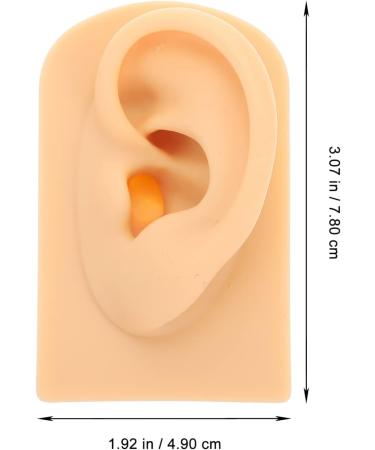 Beaupretty Human Ear Model Durable Silicone for Ear Piercing Training for Education and Practice Complexion 1 - Buy Online on GoSupps.com