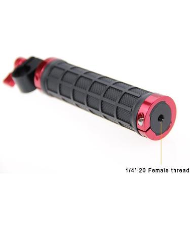 CAMVATE DSLR Handle Grips with Rod Clamp for 15mm Rod Rig Rail Support - 1 Pair (Model 1076) - Buy Online on GoSupps.com