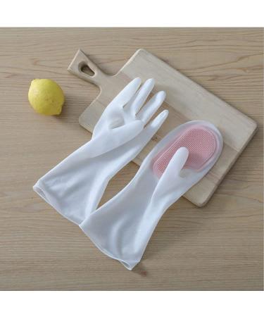 Single Magic Brush Gloves Dishwashing Brush Housework Gloves Insulated Kitchen Silicone Laundry Gloves Washing Bowls Gloves Tools