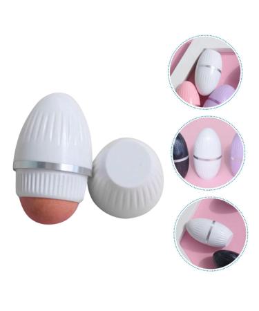 Oil Absorbing Roller Ball Volcanic Stone Face Cleaner for Oily Skin Absorbing Roller for Face Gua Sha Tool 5.70X3.00X3.00CM White - Buy Online on GoSupps.com