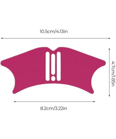 Pochoir de contour du nez outil d' du nez - Outil 4 en 1 - Surligneur de l vres - Eyelash Eye Liner - Outil de maquillage pour d butants femmes - Outil de maquillage rose bonbon - Buy Online on GoSupps.com