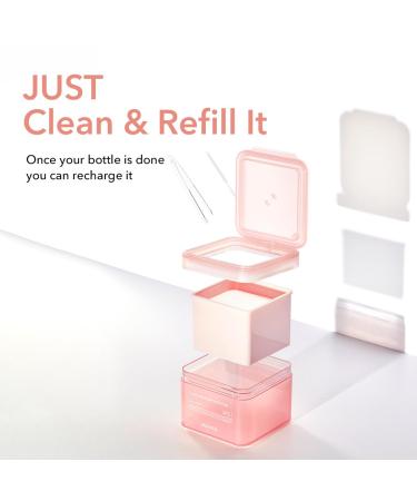 (Only Refill) Mediheal Collagen Ampoule Pad (100 Pads) - Cotton Facial Toner Pads for Skin Firming & Restore Elasticity - Vegan Eco Silk Pad - Buy Online on GoSupps.com