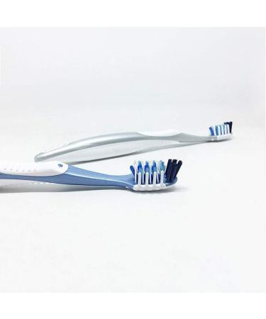 Zumaha Compact Toothbrush - Soft Bristles for Sensitive Teeth & Gums | Ergonomic 4-Pack Travel Toothbrushes - Ideal for International Shipping - Buy Online on GoSupps.com